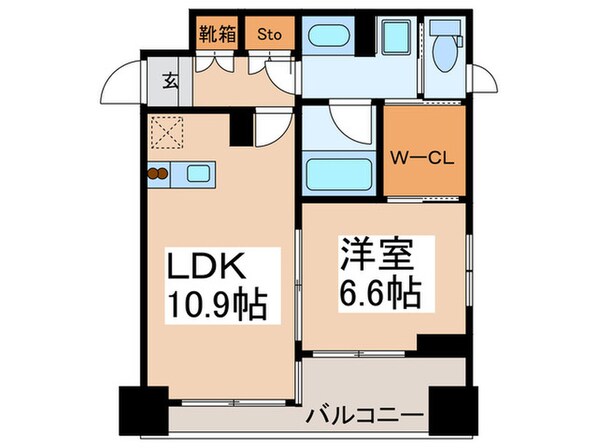 レジディア日本橋馬喰町Ⅲの物件間取画像